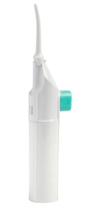 Electronic water jet oral rechargeable dental flosser