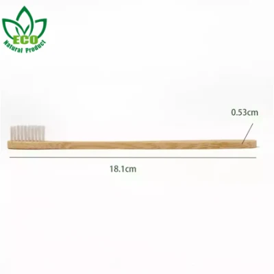 Free Sample Custom Wholesale Biodegradable Eco Friendly Black Soft Bamboo Toothbrush