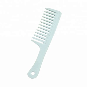 Free Sample Wholesale Two Colors Big Plastic Hair Comb