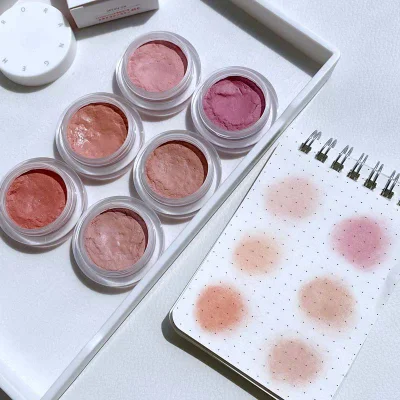 Herorange ~ Slightly Blush Cream Nude Naturally Delicate Color, Color, Long -Lasting Dumb Mousse, Mousi Muste, Flat Price Female Blush