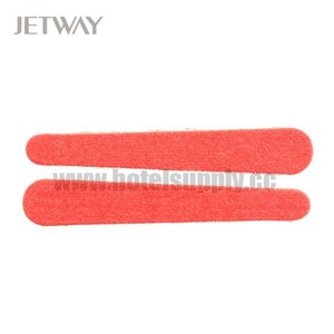 Hotel vanity kit  nail  file, cotton ball, swab, cosmetic cotton pad