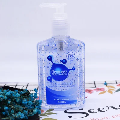 Kills 99.99% Common Germs Waterless Hand Sanitizer Gel