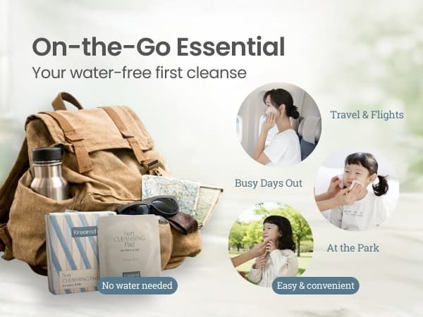 kreamd Sun Cleansing Pad for Mom &amp; Me 5pcs