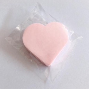New Arrivals Washable Foundation Cosmetic Puff Heart Shape Powder Makeup Sponge