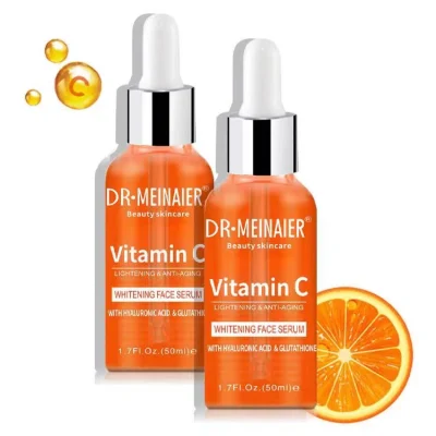 New Whitening Vitamin C Serum Ha Face Serum in Stock 50ml Private Label