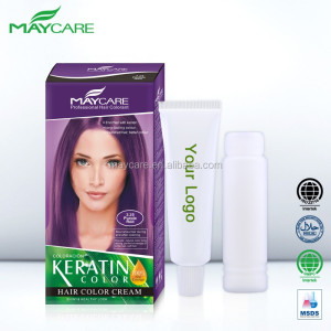 No ammonia & karatin & hair care ppd free natural hair dye color temporary hair colour