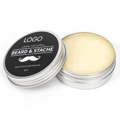 OEM Customized Natural Ingredient Private Label 60g Wholesale Beard Balm