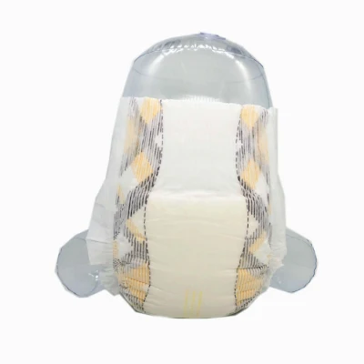 OEM Disposable Good Baby Diaper with High Absorption Elastic Waistband S-Cut Magic Velcro Tape