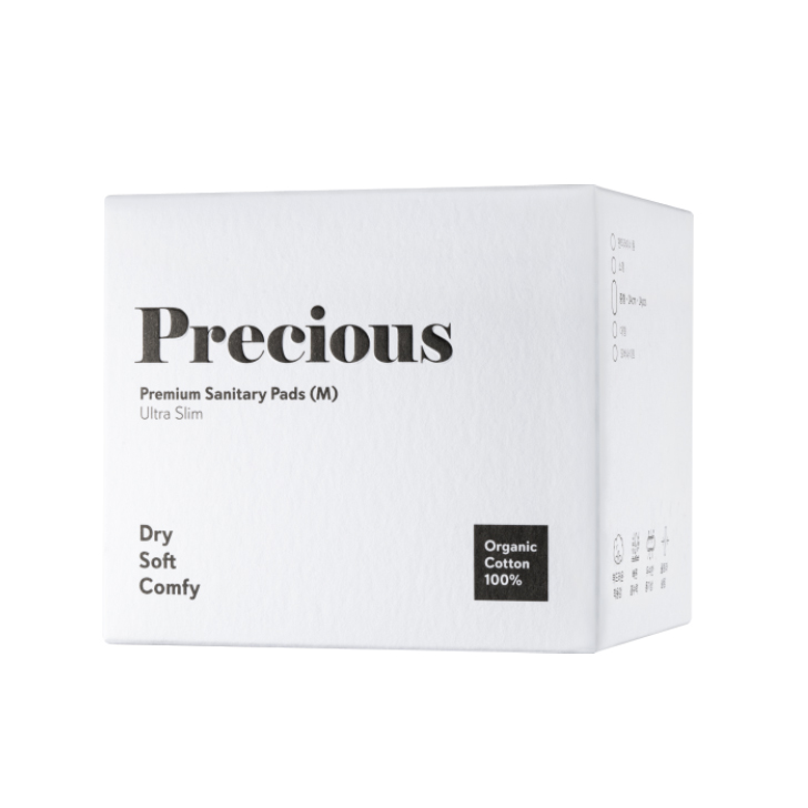Precious Premium Organic Sanitary Pads (Medium)