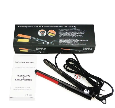 Private Label Flat Iron Heater Salon Straightener Hair