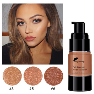 private label long lasting full coverage blemish free bronzer makeup natural tan liquid foundation for dark skin