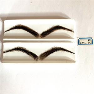 PU/Lace False Eyebrow with Human Hair