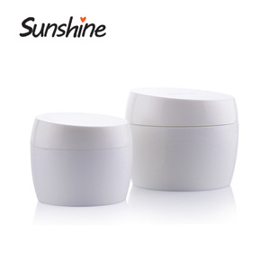 Round shape empty Hair Products Cosmetic Jar Packaging Jars