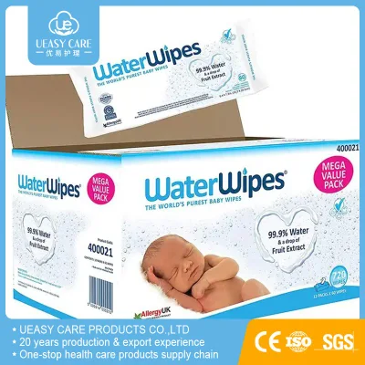 Sensitive Skin Baby Wet Wipes Wholesales Biodegradable Original Baby Wipes