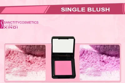 Single Shade Makeup Brightening Blush with Mirror