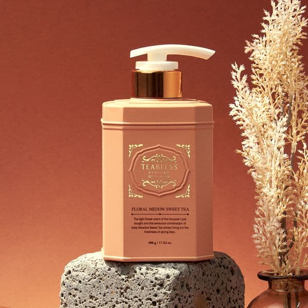 Teabless Floral Meadowsweet Tea Perfume Body Wash 500g