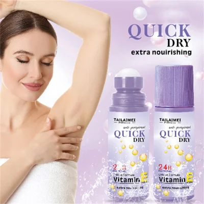 Tlm Organic Vitamin E Aluminum Chloride Women Deodorant &amp; Antiperspirant Hyperhidrosis Treatment Roll on Antiperspirant Stick Wholesale OEM ODM