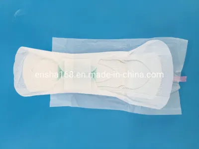 Ultra Thin Overnight 290mm Sanitary Napkin with Negative Ion