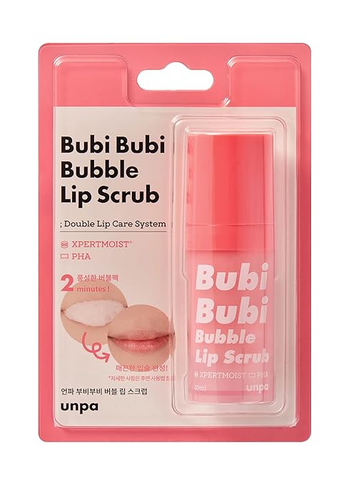 (UNPA) Bubi Bubi Bubble Lip Scrub RED 10ml