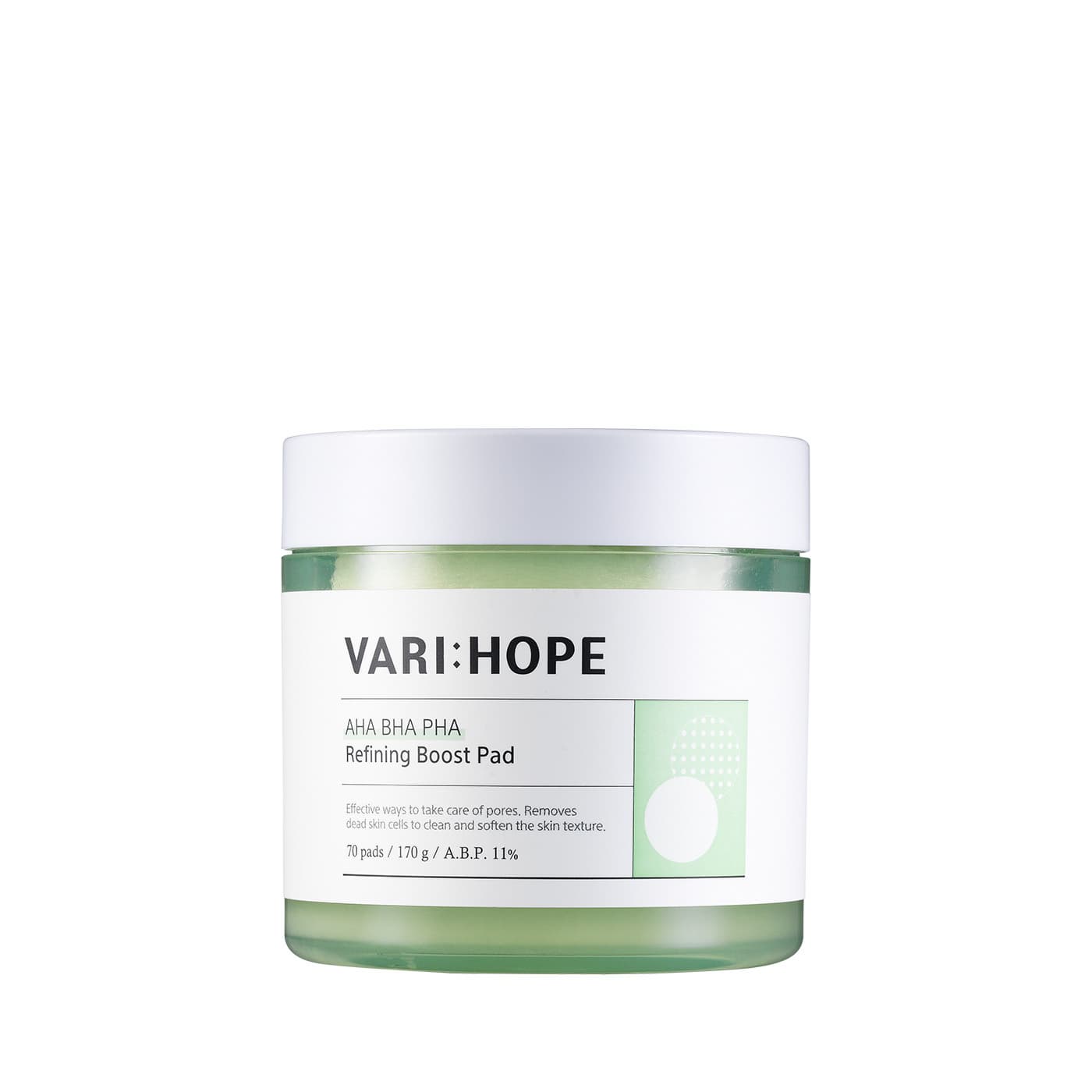VARIHOPE AHA BHA PHA Refining Boost Pad