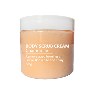 Wholesale natural organic whitening exfoliating body and face scrub cream private label manufacturers