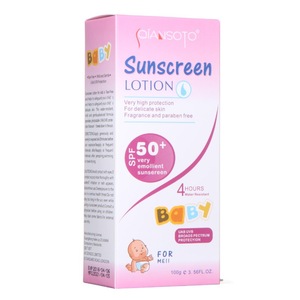 Wholesale Skin Care SPF50 Sun Protect Sunblock Delicate Skin Suitable Organic Baby Sunscreen