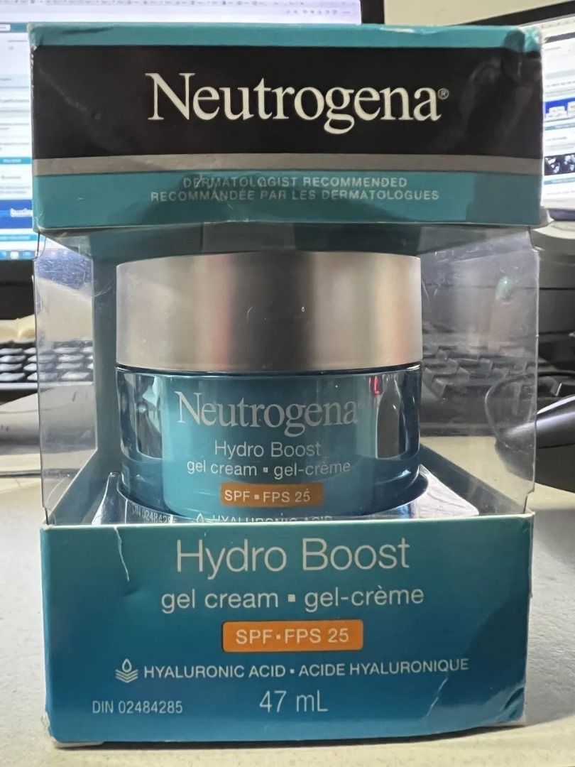 Neutrogena Hydro Boost GEL CREAM SPF 25 HYALURONIC ACID