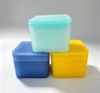 PP square jar, hydrogel patch container, mask jar, wet wipe box, 300ml