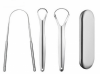 Tongue scraper, reduces bad breath, metal tongue scraper, tongue cleaner, tongue scraper, stainless steel tongue scraper, adult tongue cleaner