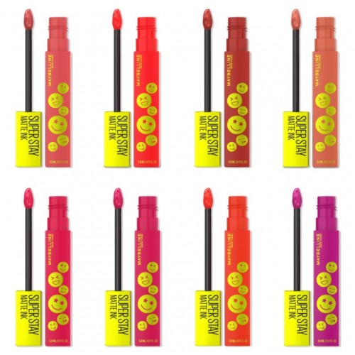 MAYBELLINE Super Stay Matte Ink Liquid Lip Color, Moodmakers Lipstick