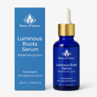 Roots of Nature Luminous Roots Serum – Antioxidant Anti-Aging Replenishing Elixir (28 mL)