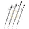 Premium Stainless Steel Cuticle Pusher Tool