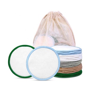 2019 Custom 2 3 4 Layer Make Up Set Instruction Note 20 Reusable Remover Bamboo Cotton Pads