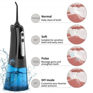 4 modes with pressure can be customized 300ml smart advanced oral irrigator