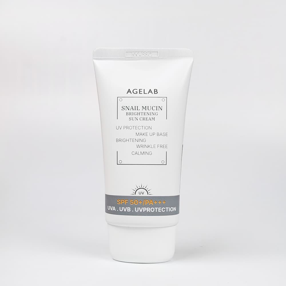 [AGELAB] SNAIL MUCIN BRIGHTENING SUN CREAM SPF50+/PA+++ 70ml