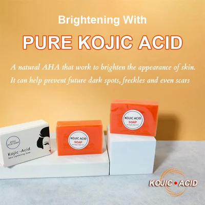 Beauty Cosmetics Skin Care Exfoliating and Whitening Kojic Acid Soap