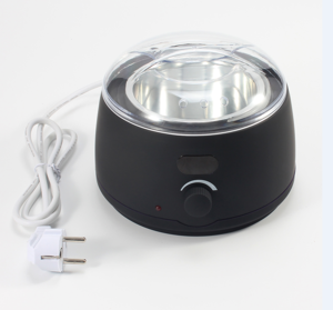 Black small mini smart 220v electric screened depilatory wax heater warmer for melting wax