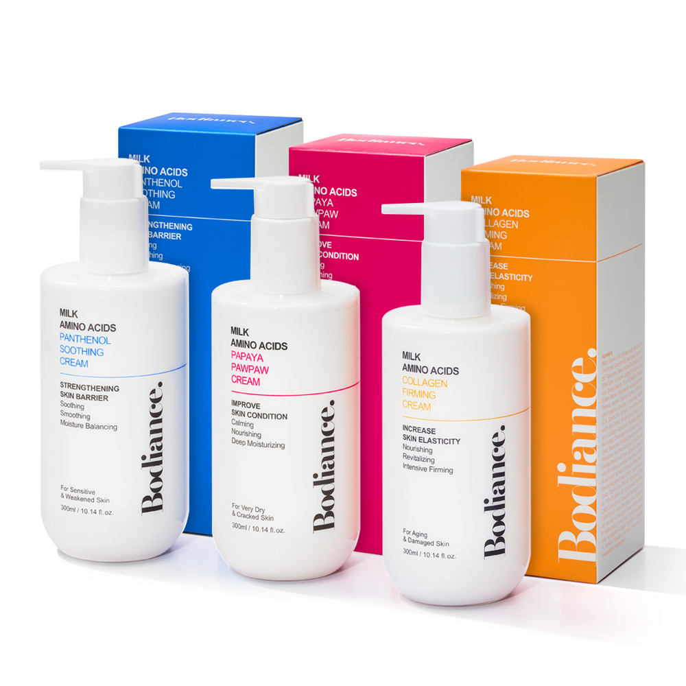 Bodiance Milk Amino Acid Papaya Paw Paw Cream