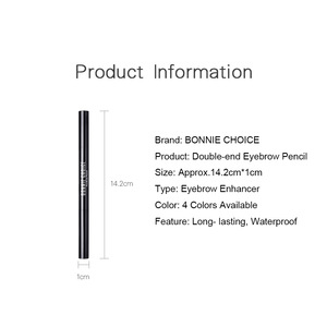 BONNIE CHOICE Drawing Eye Brow Long Lasting Waterproof Automatic Eyebrow Pencil with Brush Cosmetics