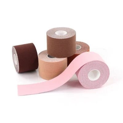 Colorful Precut Sports Sleeve Casting Support Therapy Elastic Adhesive Wound Dressing Fixation Muscle Body/Facial/Breast/Finger/Football Medical Kinesiology Tape