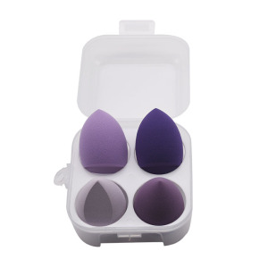 Cosmetic Powder Puff Make Up Foundation Make Up Makeup Sponge Blender Packaging Pink Black Microfiber Brown