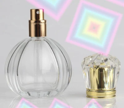 Custom Glass Perfume Bottles 100ml with Cap