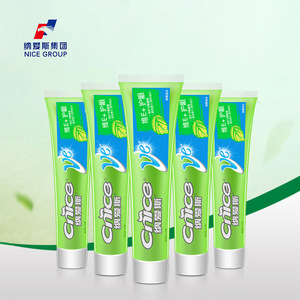 Customized supplier toothpaste transparent the