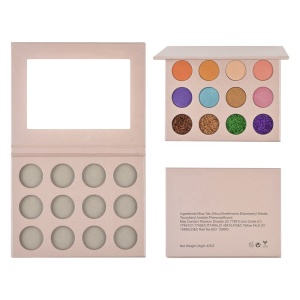 Diy Luxury High Pigment Makeup Palletes Eyeshadow Palette Custom Logo Cruelty Free Eyeshadow Palette