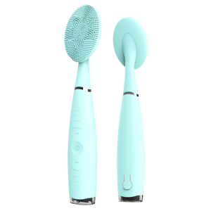 Factory wholesale waterproof facial cleansing brush private label Silicone Facial Brush Cleanser