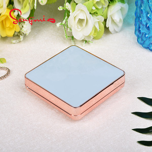 Fashion Face Powder Packaging Empty Square Air Cushion Compact Powder Case