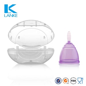 FDA Standard Reusable Silicone Menstrual Cup Lady Menstruation Cup