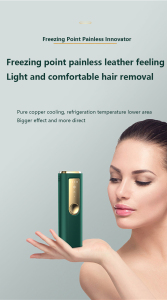 Female painless body IPL laser hair remover portable Diode cold laser hair remover Body hair remover