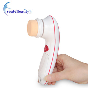 Guangzhou best 4 in 1 deep pores cleansing skin care tools electric face cleaning brush