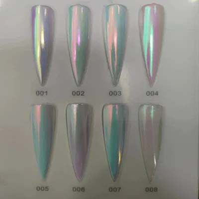 Holographic Color Changing Mirror Chrome Pigment Nail Art Powder